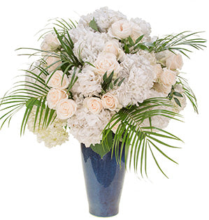 Tall Hydrangea Centerpiece