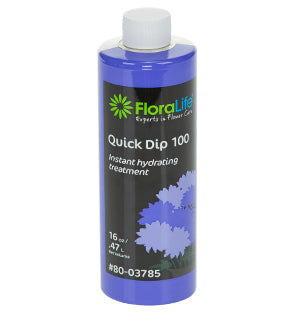 Quick Dip.. Instant Hydration Pretreatment for Fresh Flowers. 1 Pint Size :  : Toys & Games
