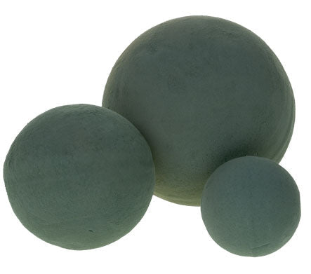 Floral Foam Orb 6 Inch Pack of Two