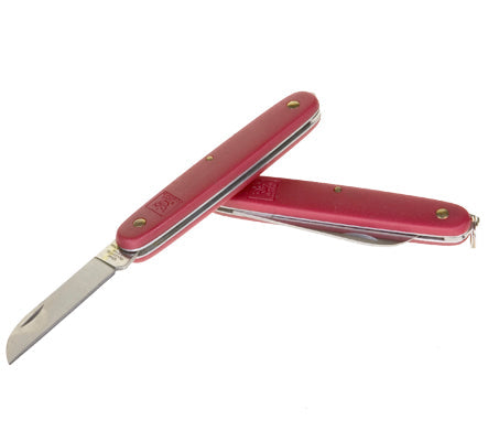 Diamond Line Folding Floral Knife