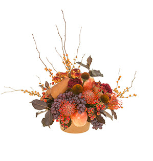 Autumn Della Robbia Centerpiece