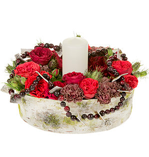 Candle Ring Centerpiece