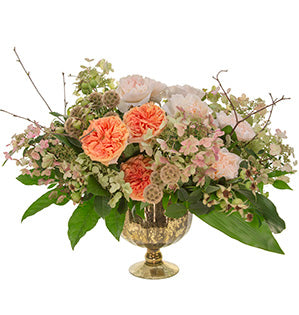 Compote Centerpiece Fall Autumn Compote Centerpiece
