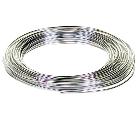 Aluminum Wire Single 39 Ft Spool 12 Gauge (Silver)