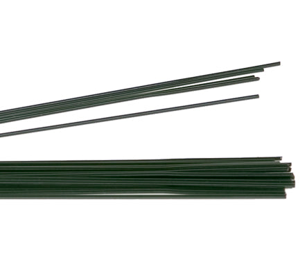 Green Florist Wire Pack of 25 18 Gauge (12 Inch)